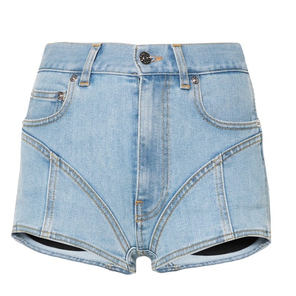 Mugler denim shorts - Picture 2 of 4